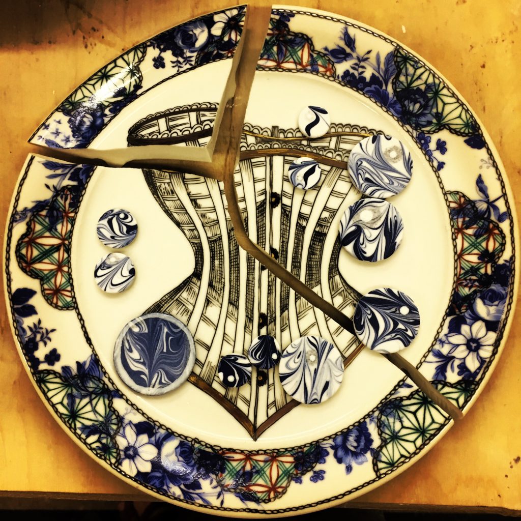 Kintsugi – Corset Plate (broken)